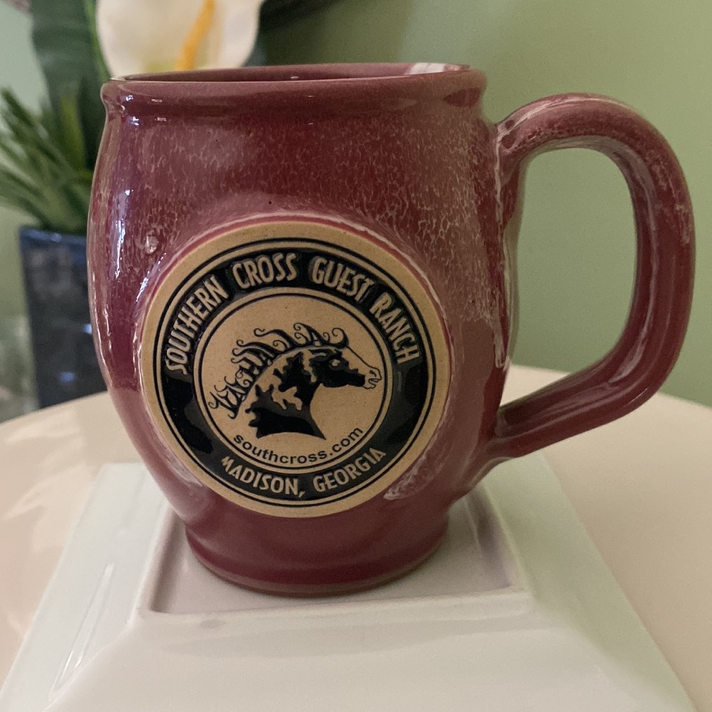 Deneen Pottery HANDTHROWN  USA 2009  - Southern Cross Guest Ranch Madison Ga